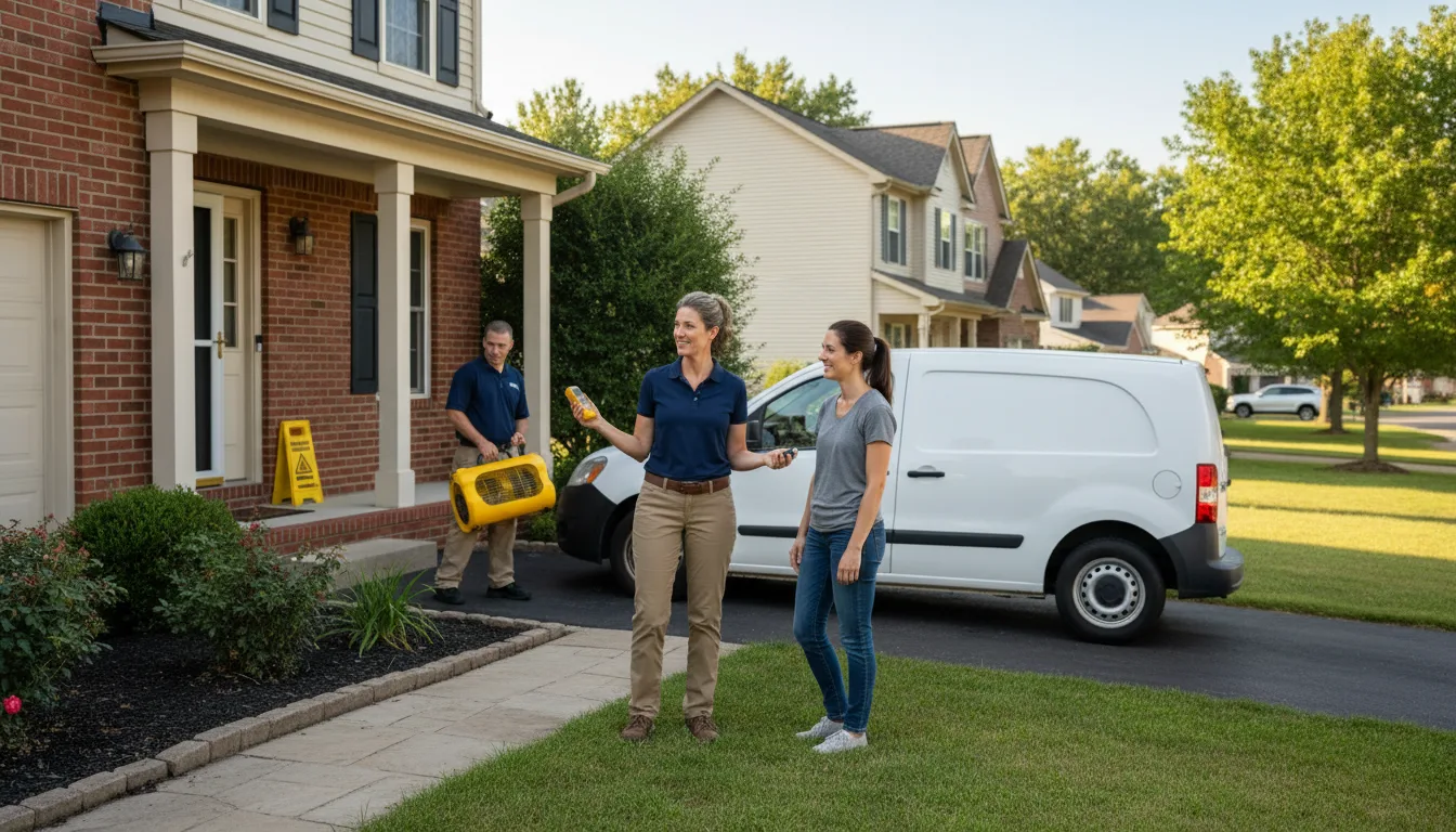 Water restoration image for Fire And Smoke Damage Restoration in Blakeslee, OH